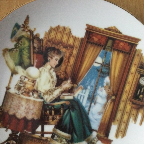 AVON president's club award collector plates "TRADITION" 2003-2004 8.5" - Picture 2 of 5